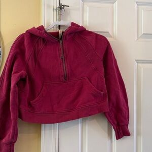 lululemon athletica Burgundy Hoodie